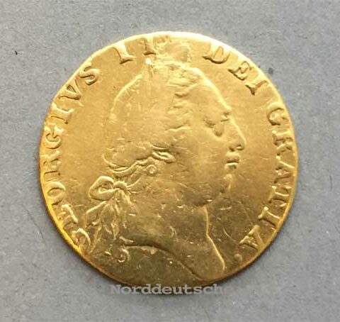 England 1 Guinea 1788 Georg III Goldmünze