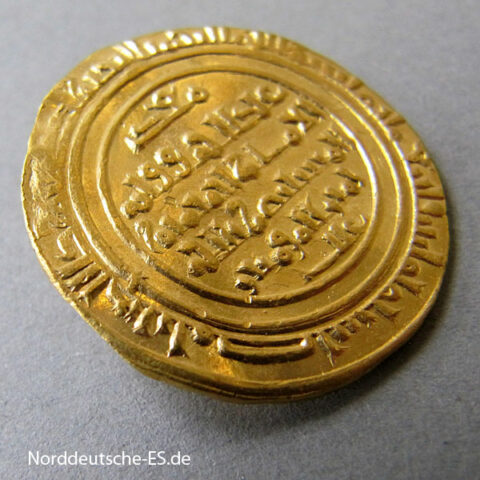 Nordafrika Gold Dinar 1036-1094 Fatimiden Kalif Al Mustansir