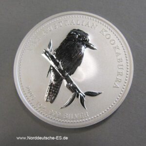 Australien Kookaburra 1 Oz Feinsilber 2005