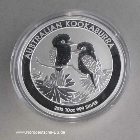 Australien Kookaburra 10 Oz Silber 2013