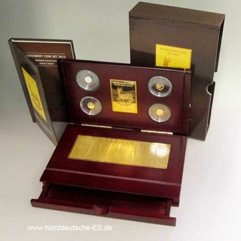 Investment Coin Set 2012 Gold Silber