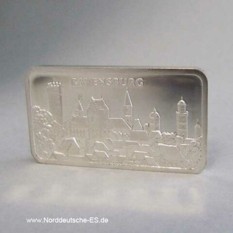 Silberbarren 1 oz Heraeus Ravensburg