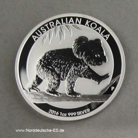 1 oz Koala Silbermünze 2016