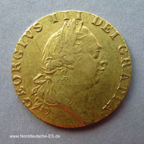 England 1 Guinee 1789 Georg III