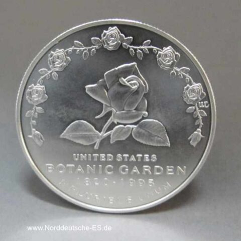 USA 1 Dollar Silber US Botanic Garden 1997 Botanischer Garten