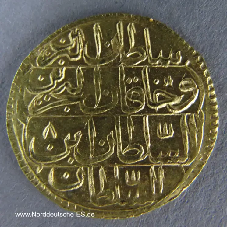 Abdul Hamid I Türkei 1_2 Zeri Mahbub 1774-1789 Islambul