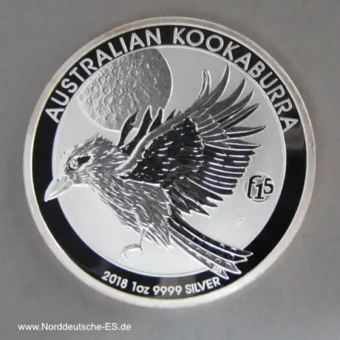 Australien 1 oz Silber Kookaburra 2018 Privy Mark f15