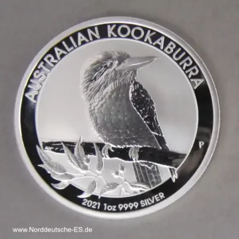 Australien Kookaburra 1 oz Silber 2021