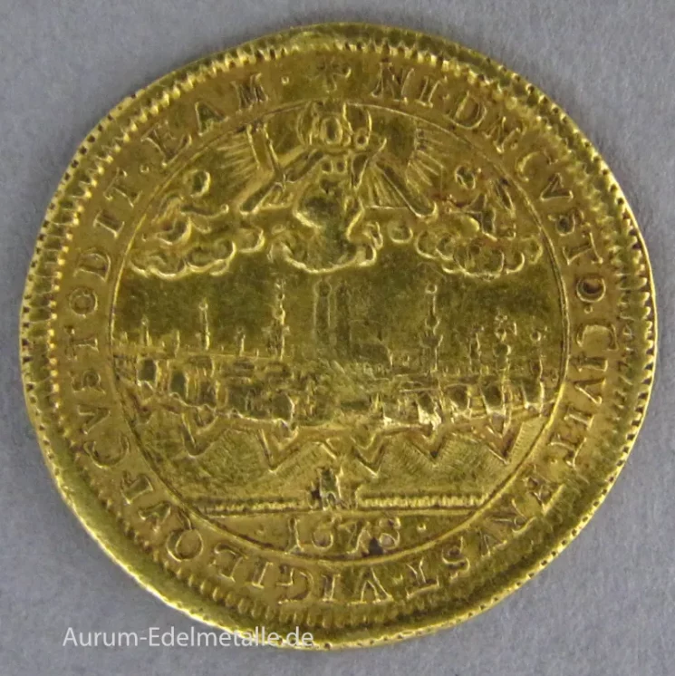 Kurfürstentum Bayern Ferdinand Maria 1651-1679 Gold Dukat 1678