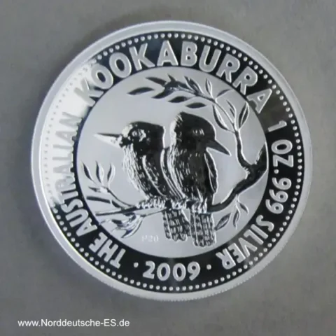 Australien 1 oz Silber Kookaburra Motiv 1994 Sonderausgabe 2009