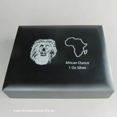 Ruanda African Silver Ounce Münzset 24 x 1 oz Silber 2008-2024